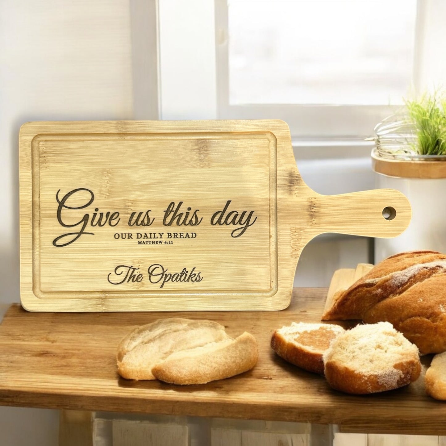Daily Bread Cutting Board