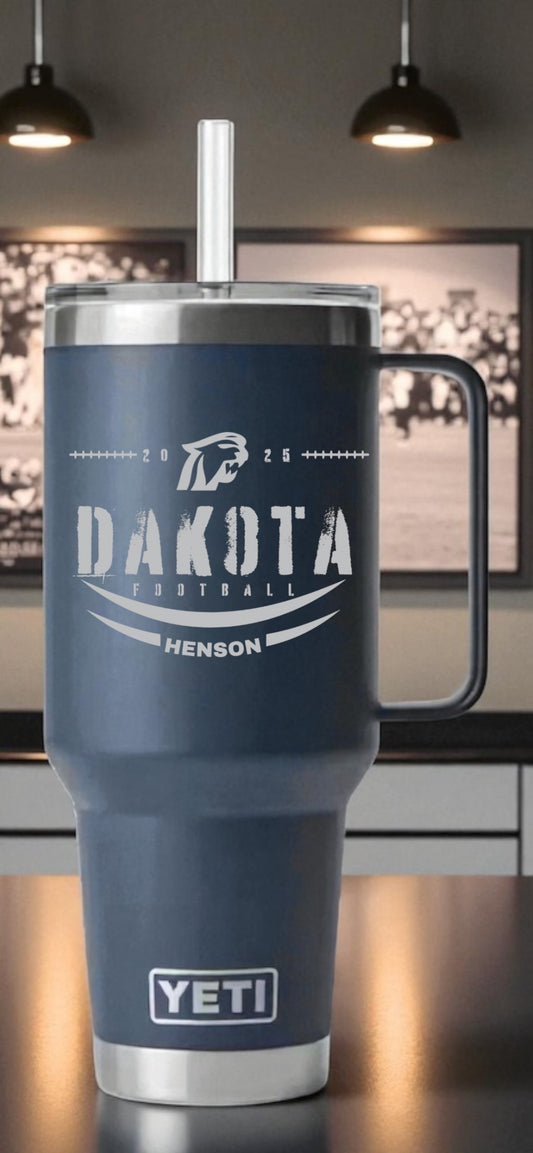 Football Tumblers